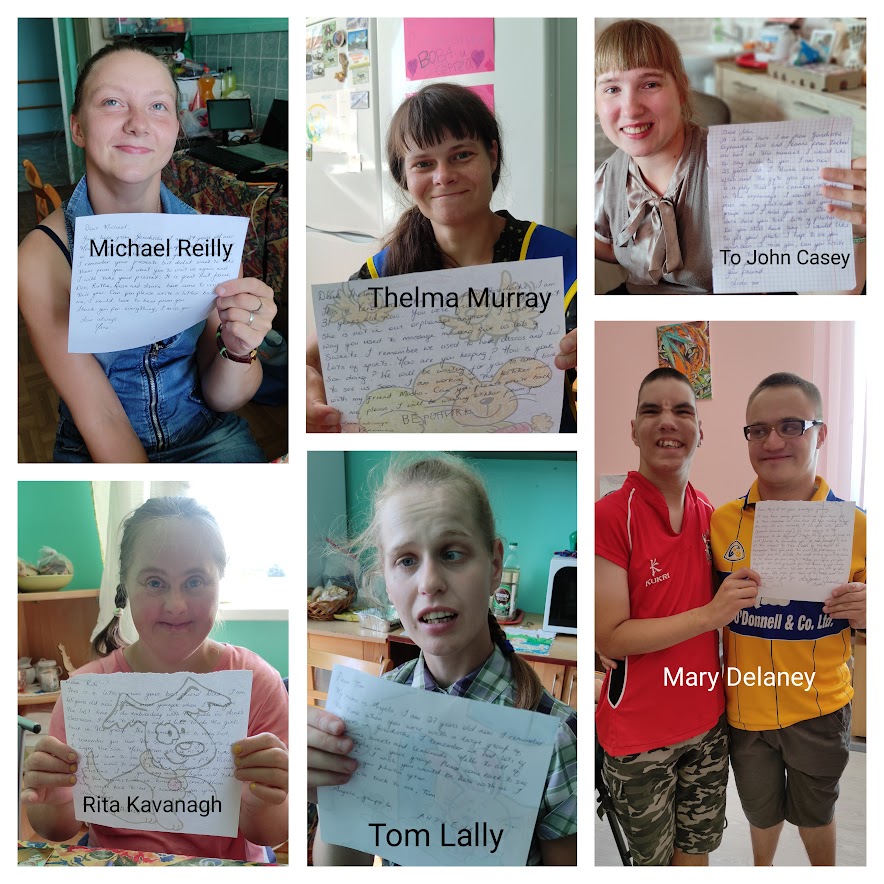 The letters project, encouraging volunteers