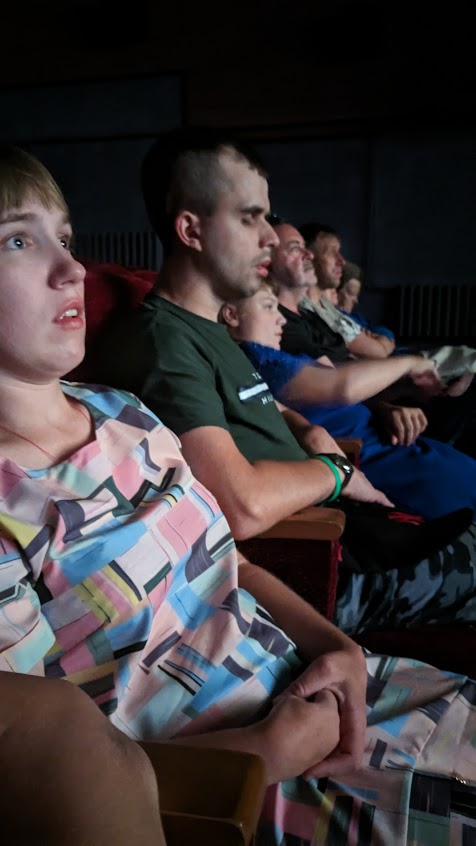 Sleeping in the cinema